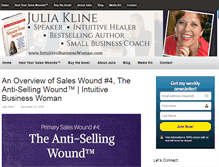 Tablet Screenshot of intuitivebusinesswoman.com